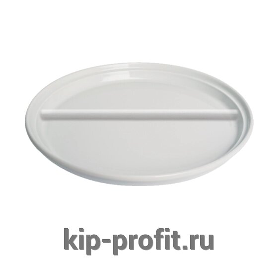 Фарфоровая тарелка для второго блюда MenuMobil от компании ООО "КИП-ПРОФИТ" - фото 1