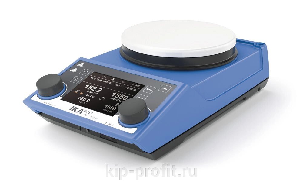 IKA RET control-visc white магнитаная мешалка с нагревом от компании ООО "КИП-ПРОФИТ" - фото 1