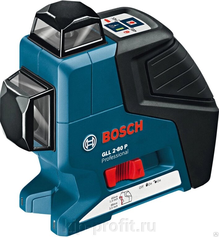 Лазерный нивелир Bosch GLL 2-80 P Professional от компании ООО "КИП-ПРОФИТ" - фото 1