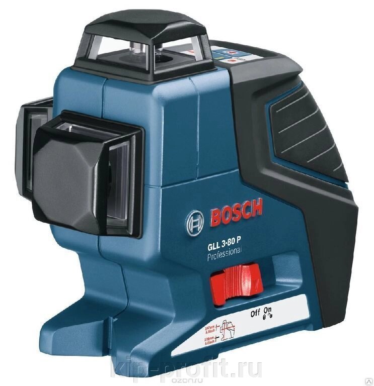 Лазерный нивелир Bosch GLL 3-80 P Professional от компании ООО "КИП-ПРОФИТ" - фото 1