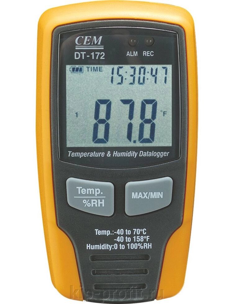 DT-172 Регистратор температуры и влажности, даталоггер - описание