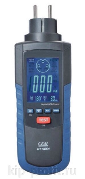DT-9054 Тестер проверки и измерения параметров УЗО - преимущества