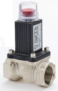 Клапан электромагнитный газовый КЭМГ-А-20 (12В)