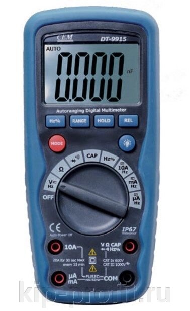 DT-9915 Мультиметр цифровой - гарантия