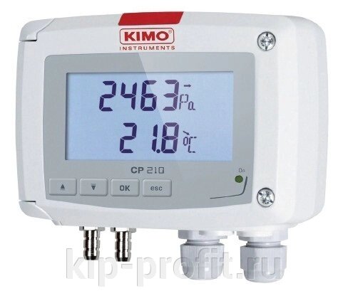 CP 210 Датчик температуры и дифференциального давления - обзор