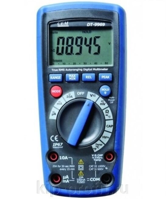 DT-9969 Мультиметр цифровой TRUE RMS - доставка