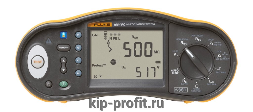 Многофункциональный тестер электроустановок Fluke 1664FC SCH - характеристики