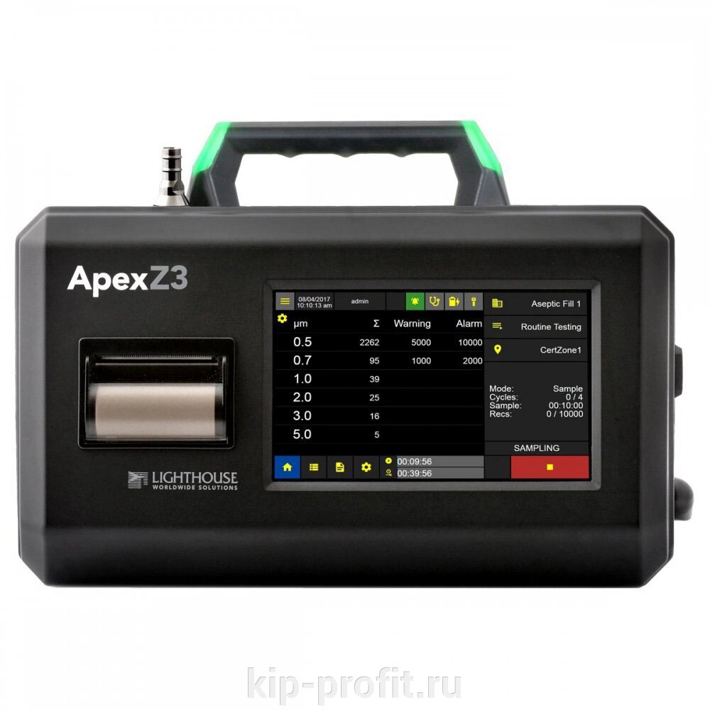 Портативные счетчики частиц Apex Z3 от компании ООО "КИП-ПРОФИТ" - фото 1