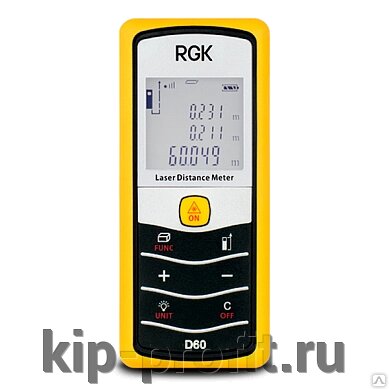 RGK D60 лазерная рулетка от компании ООО "КИП-ПРОФИТ" - фото 1