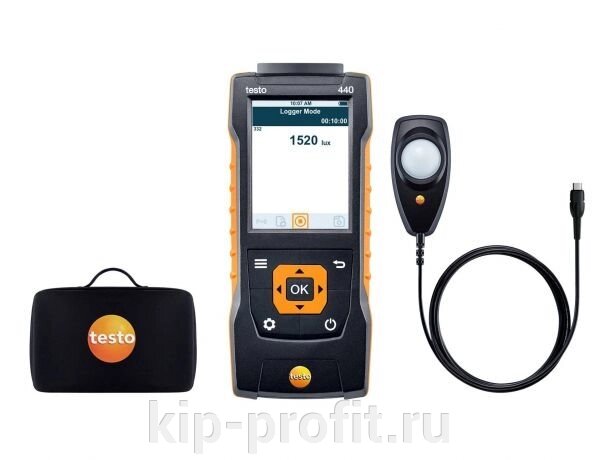 Testo 440. Комплект с люкс-зондом и кейсом от компании ООО "КИП-ПРОФИТ" - фото 1