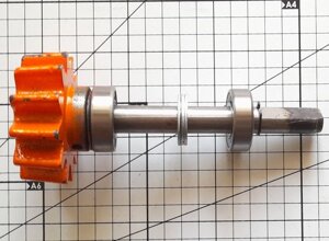 Шестерня для бетономешалки с валом 12 зубьев CM20130CI