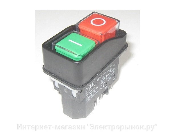 Выключатель для бетономешалки DKLD DZ06 (DKLD DZ-06) 4 и 5 контактов от компании Интернет-магазин "Электрорынок.ру" - фото 1