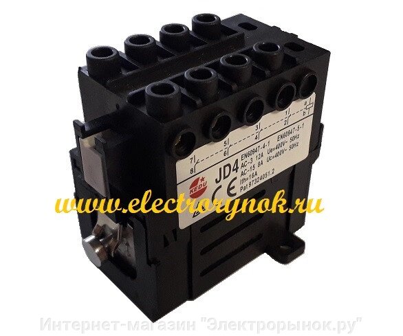 Выключатель JD4 KEDU 230V 8 pin от компании Интернет-магазин "Электрорынок.ру" - фото 1