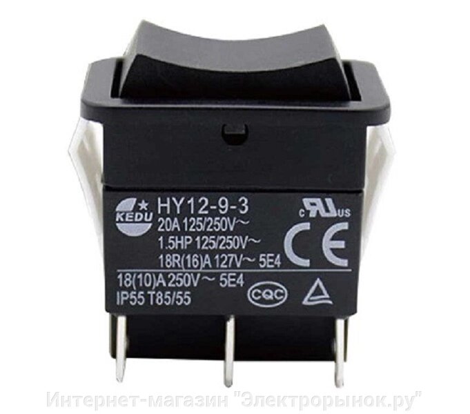 Выключатель (переключатель) положений для тельфера HY12-9-3 KEDU от компании Интернет-магазин "Электрорынок.ру" - фото 1