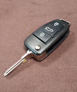 Чип ключ LADA выкидной (стиль Audi эконом)(а. в типа Калина, Приора, Шеви Нива, Датсун, Гранта )