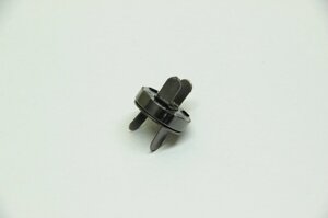 Кнопка магнитная №25 18мм черный никель (5шт/уп)