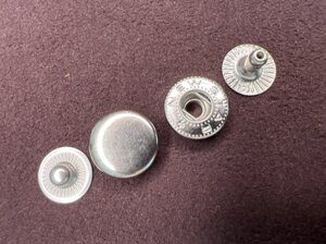 Кнопка №3 D 12,5мм ALFA (10шт.) никель