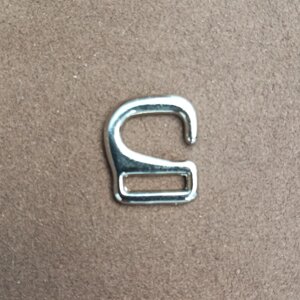 Крючки (ленивая застежка"10мм серебро