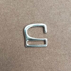 Крючки (ленивая застежка"12мм серебро