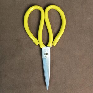 Ножницы Легированная сталь большие (ручка желтая)