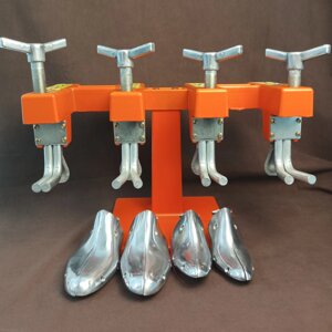 Растяжка Станок для растягивания обуви ручной на 2пары (оранж. (SM02)