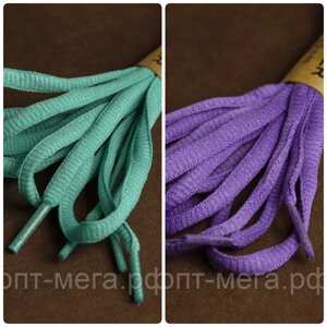 Шнурки Keeper (в упаковке) спортивные объемные 120 см №сп/фиолетовый