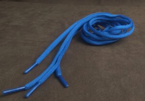 Шнурки спортивные 120см синий