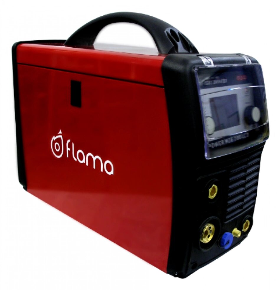Аппарат для полуавтоматической сварки FLAMA POWER MIG 200 LCD от компании АльПром - фото 1