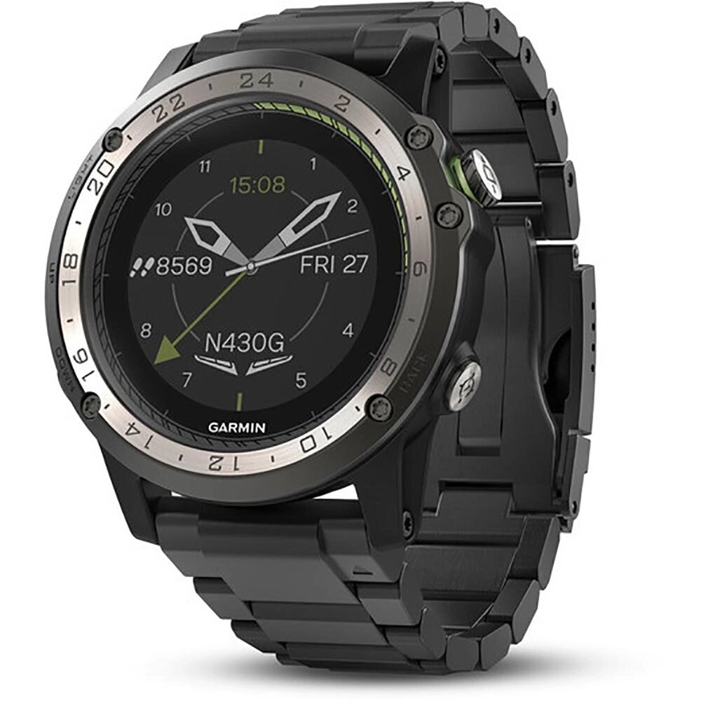 Часы Garmin D2 Charlie с титановым браслетом от компании АльПром - фото 1