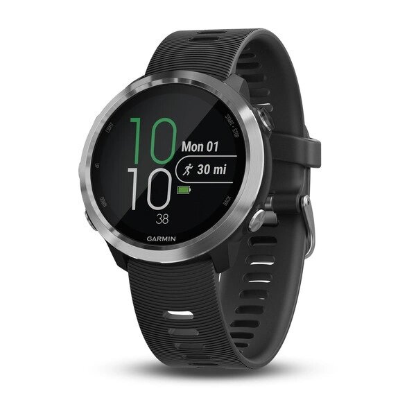 Часы Garmin Forerunner 645 с черным ремешком от компании АльПром - фото 1