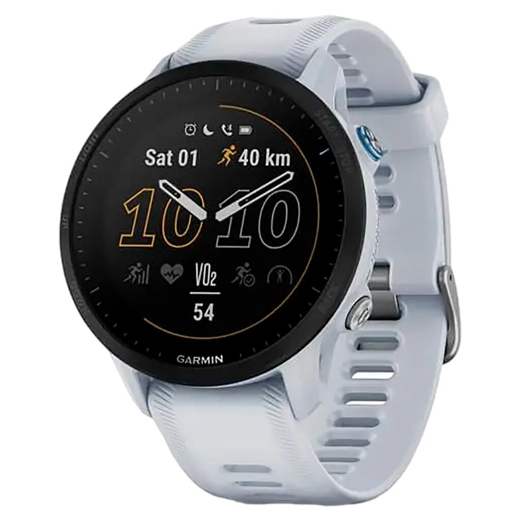 Часы Garmin Forerunner 955 с белым ремешком от компании АльПром - фото 1