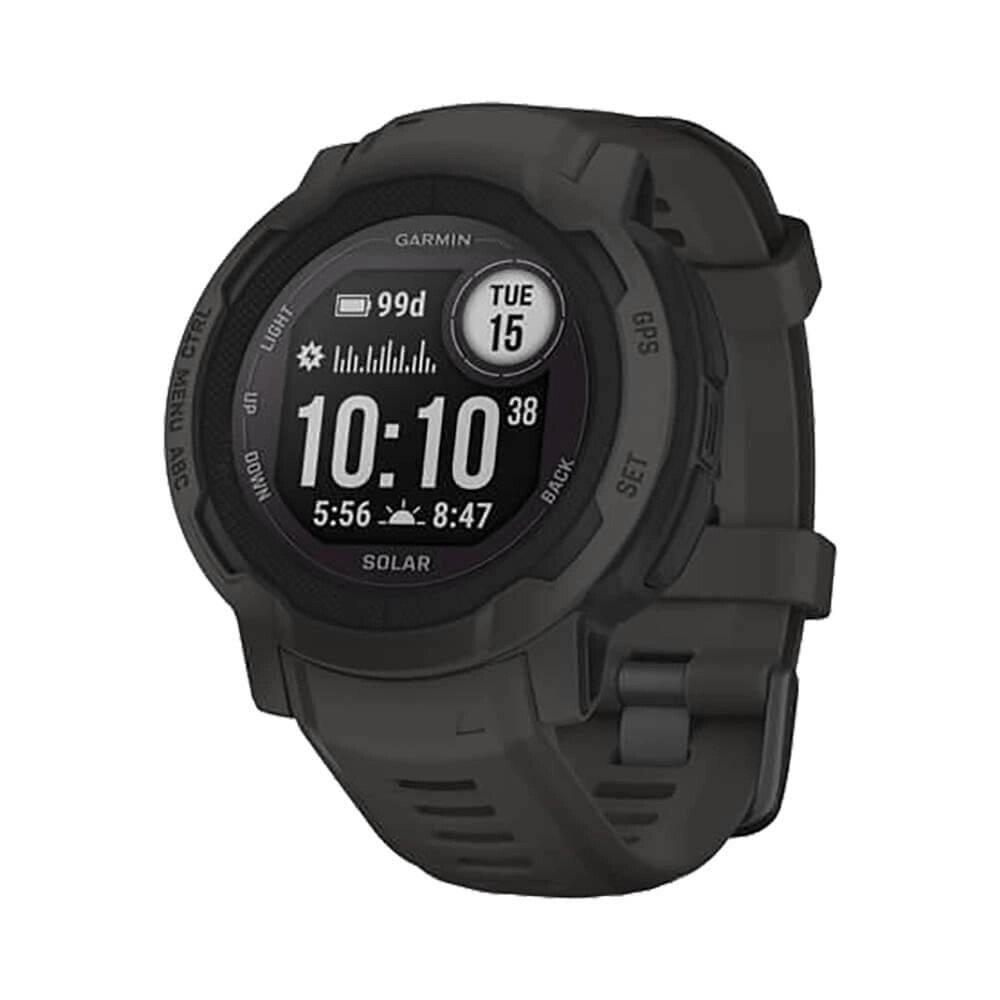 Часы Garmin Instinct 2 Solar черный от компании АльПром - фото 1