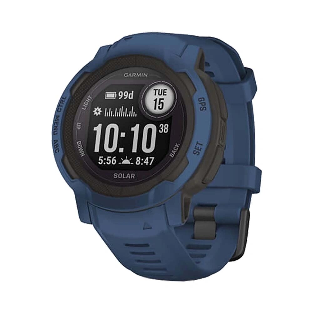 Часы Garmin Instinct 2 Solar синий от компании АльПром - фото 1