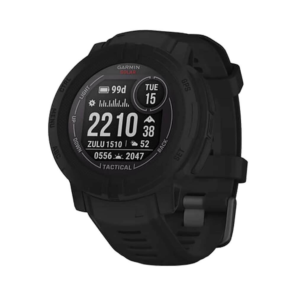 Часы Garmin Instinct 2 Solar Tactical черный от компании АльПром - фото 1