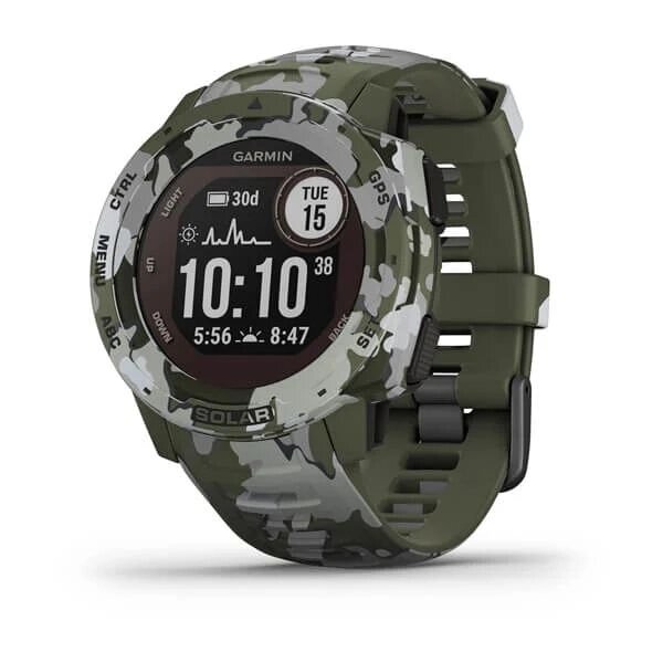 Часы Garmin Instinct Solar Camo Lichen от компании АльПром - фото 1