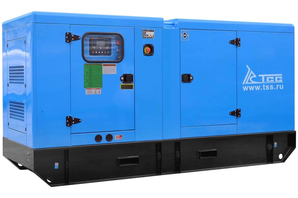 Дизельный генератор ТСС АД-100С-Т400 в шумозащитном кожухе от компании АльПром - фото 1