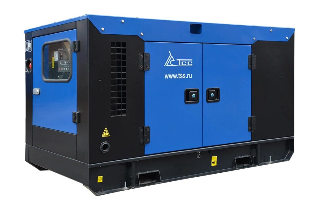 Дизельный генератор ТСС АД-24С-Т400-1РКМ11 в шумозащитном кожухе от компании АльПром - фото 1