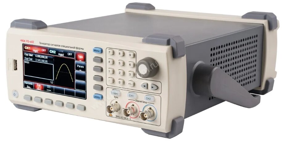 Генератор сигналов специальной формы RGK FG-602 от компании АльПром - фото 1