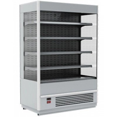 Горка холодильная Полюс FC20-07 VM 1,3-2 (Carboma Cube 1930/710 ВХСп-1,3) RAL 9006, 9003 от компании АльПром - фото 1