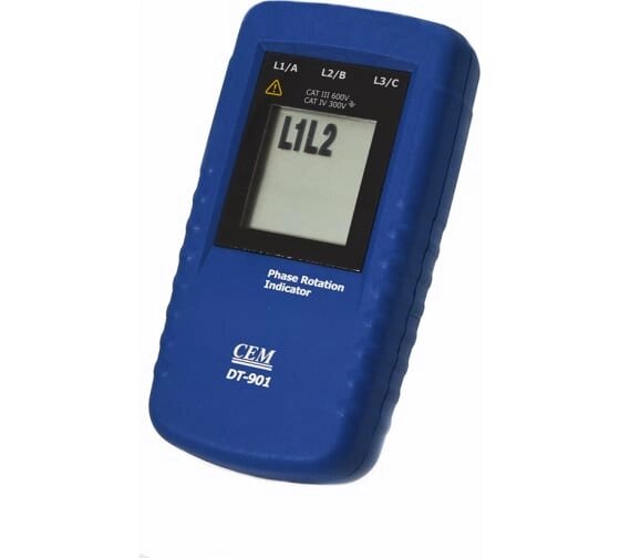 Индикатор чередования фаз CEM DT-901 от компании АльПром - фото 1