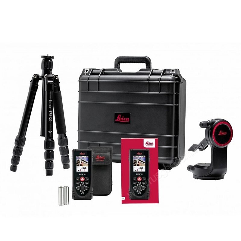 Комплект лазерного дальномера Leica Disto X4 от компании АльПром - фото 1