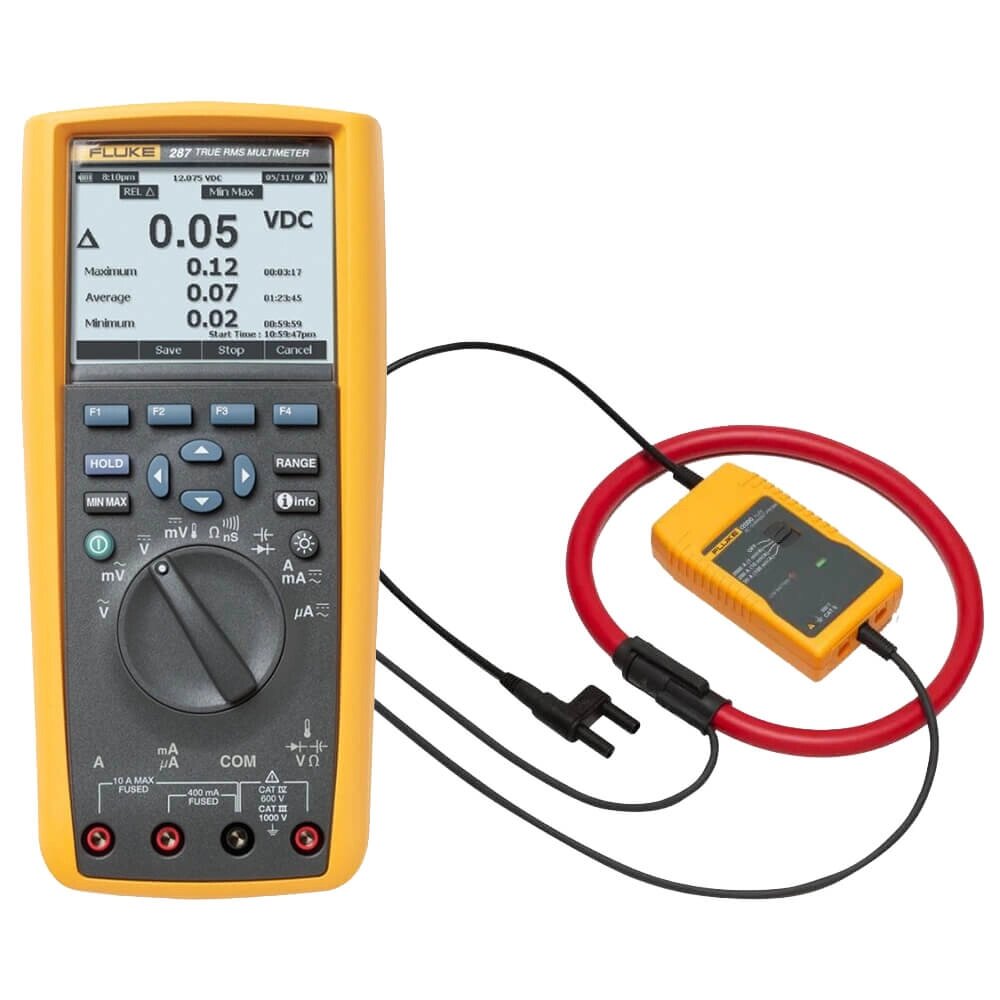 Комплект - мультиметр Fluke 287 с токовыми клещами Fluke i2000 flex от компании АльПром - фото 1