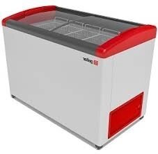 Ларь морозильный Frostor GELLAR FG 600 E красный от компании АльПром - фото 1