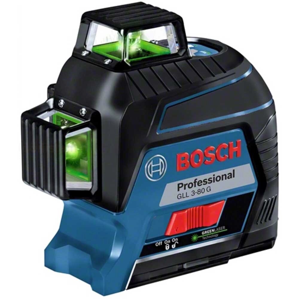 Лазерный уровень Bosch GLL 3-80 G Professional (0.601.063. Y00) от компании АльПром - фото 1