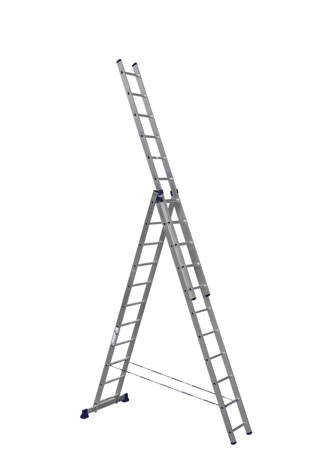 Лестница трехсекционная Алюмет H3 5311 от компании АльПром - фото 1