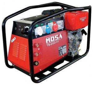 Универсальный бензиновый сварочный агрегат MOSA TS 200 BS/CF