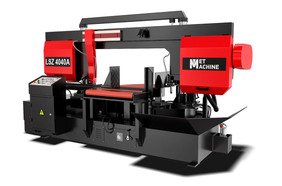 Полуавтоматический ленточнопильный станок с поворотной рамой LSZ4040А от компании АльПром - фото 1