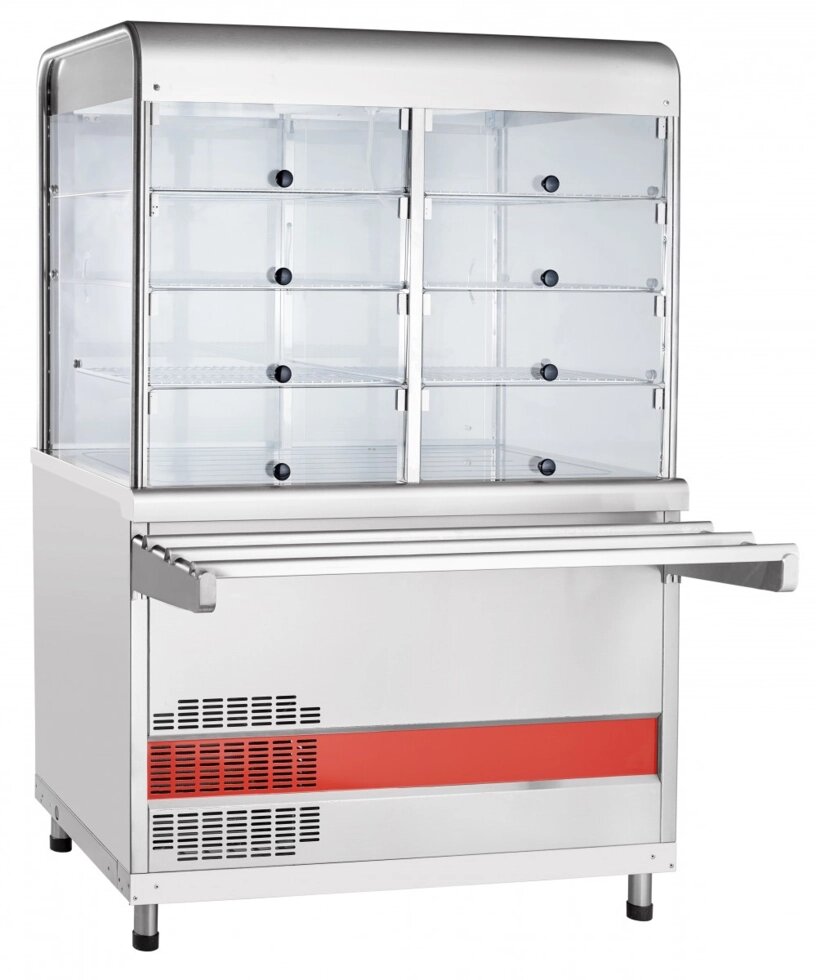 Прилавок холодильный Abat ПВВ (Н)-70КМ-С-НШ от компании АльПром - фото 1