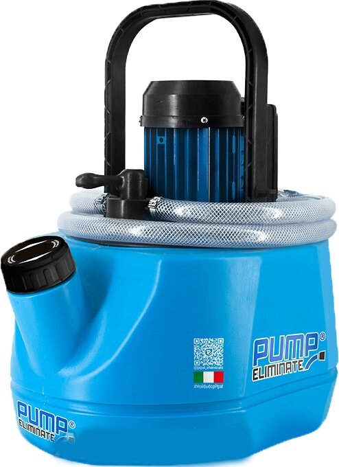 Промывочный насос Pipal Pump Eliminate 20 V4V (для теплообменников, бак 18 л) от компании АльПром - фото 1