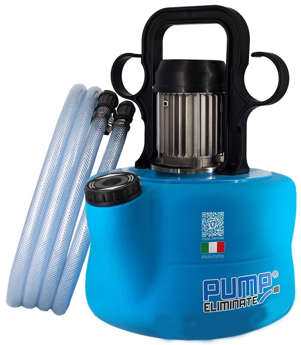 Промывочный насос Pipal Pump Eliminate 25 V4V (для теплообменников, бак 20 л) от компании АльПром - фото 1